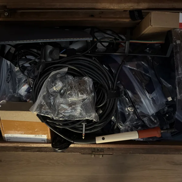 Foto van Kabel zooi