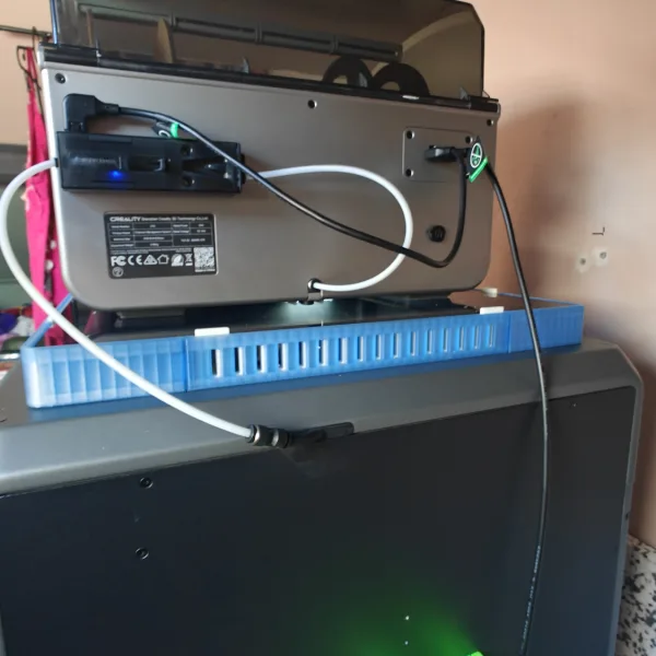 Creality K2+ 1200 uur , CFS , Maniakaal onderhouden.