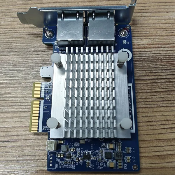 Dual Port Multi-Gig (1, 2.5, 5G) Ethernet NIC QNAP Branded