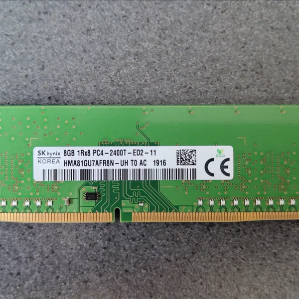 HPE SK Hynix 8GB DDR4 RAM PC4-2400T-E0-11